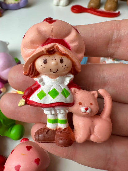 1980s Kenner Strawberry Shortcake Miniatures PVC Figures [Sold Separately]