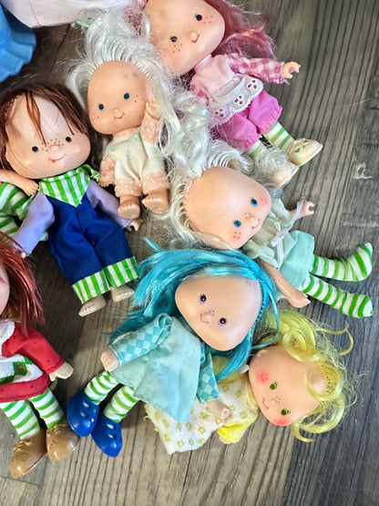 1980s Kenner Strawberry Shortcake Damaged Doll Lot