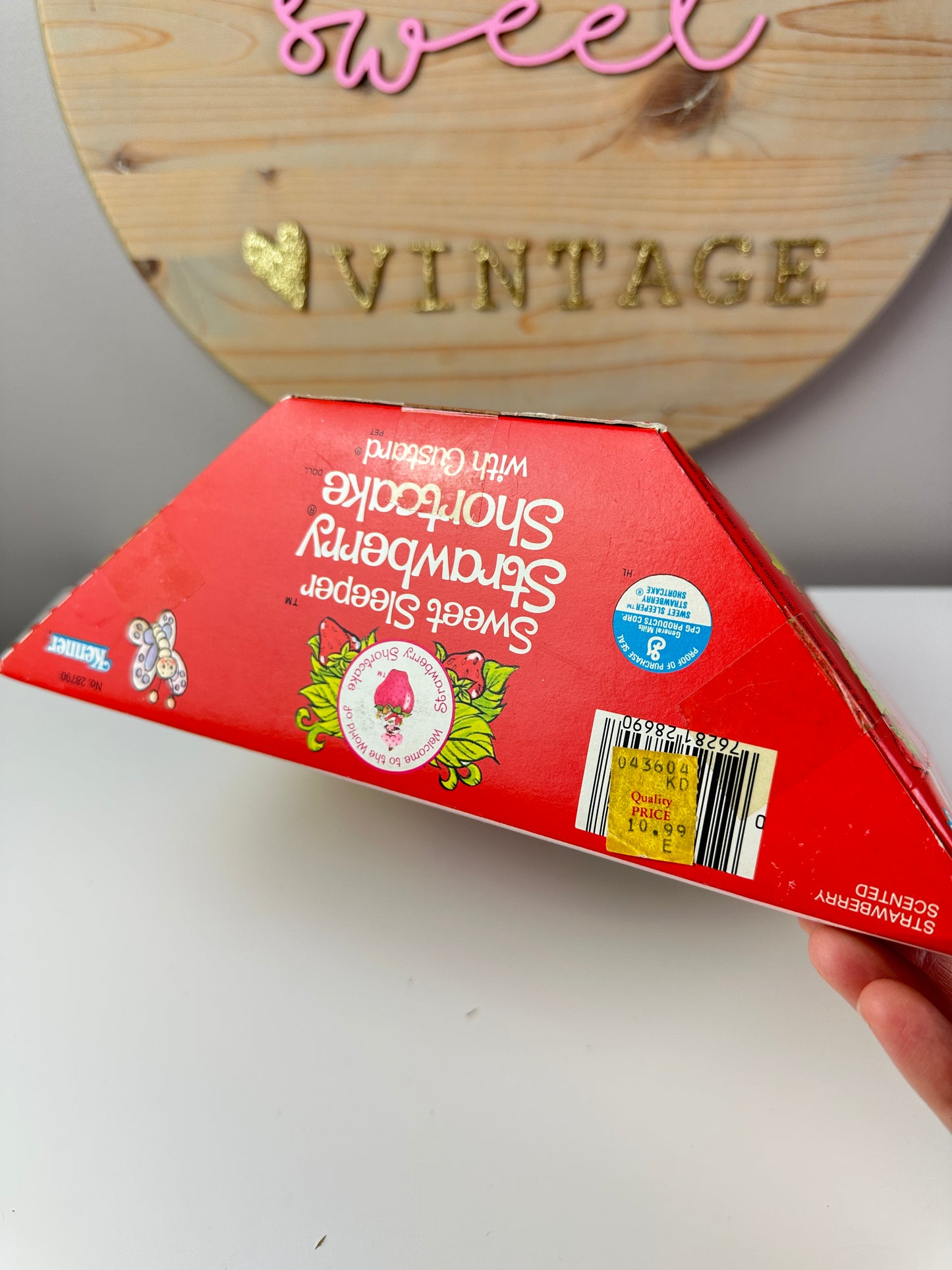 1984 Kenner Strawberry Shortcake Sweet Sleeper Doll NRFB