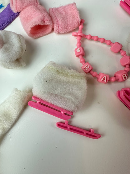 1980s Hasbro My Little Pony G1 Accessories Lot with Baby Glory