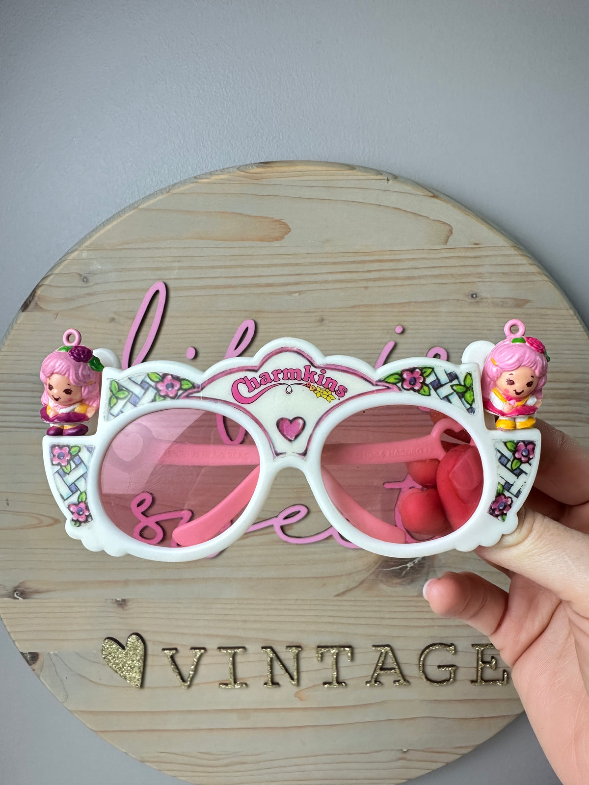 1980s Hasbro Charmkins Honey Bunch and Sunny Bunch with Sunglasses #2