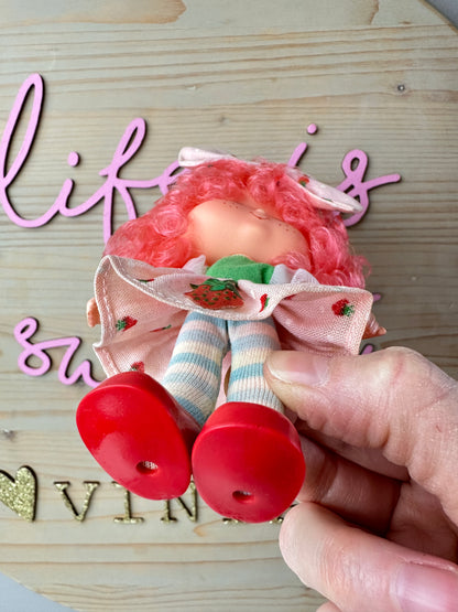 1980s Estrela Coleção Moranguinho Strawberry Shortcake "New Wave" Doll