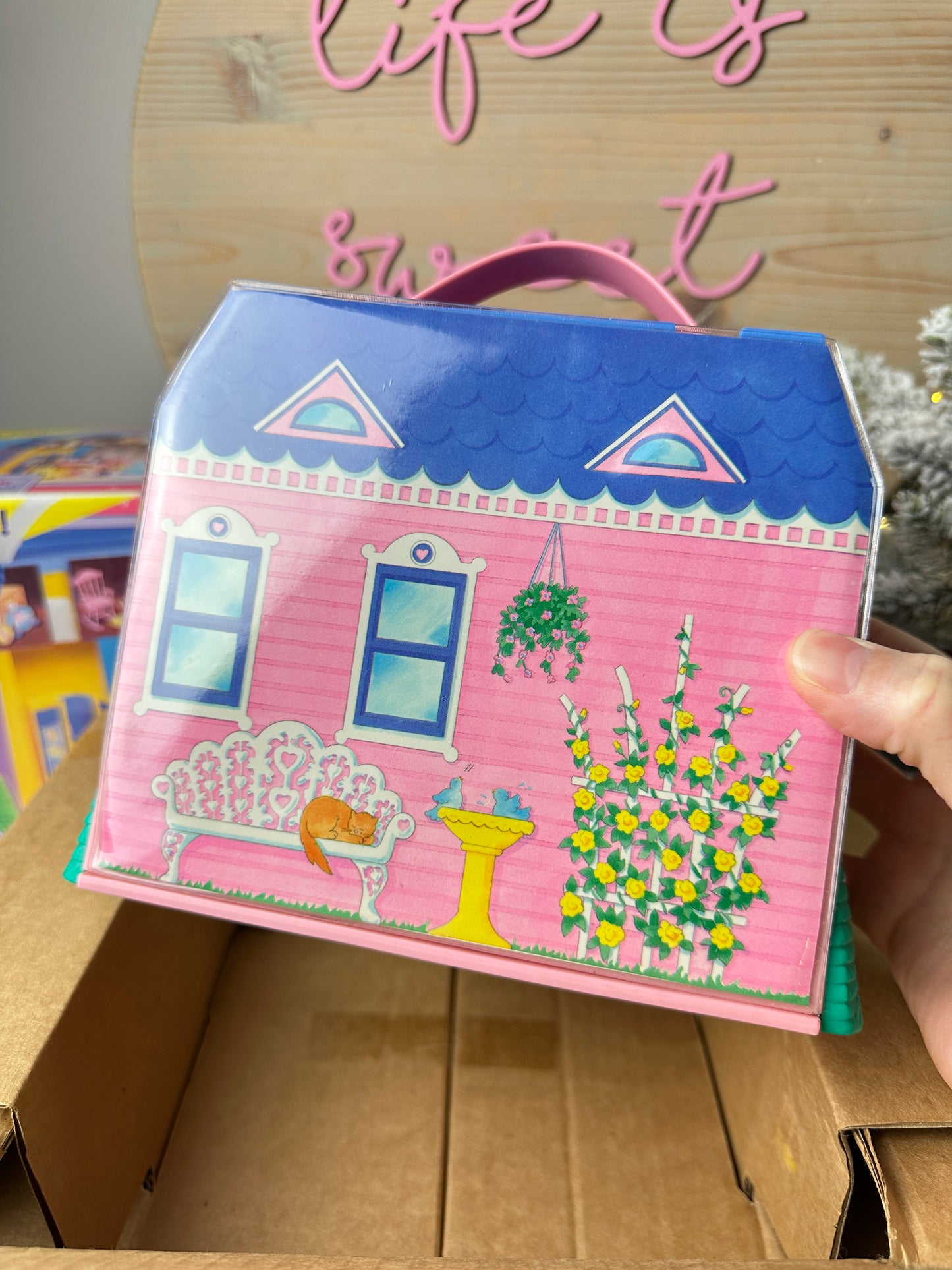 1991 Galoob My Prettiest Little Dollhouse in Box MIB