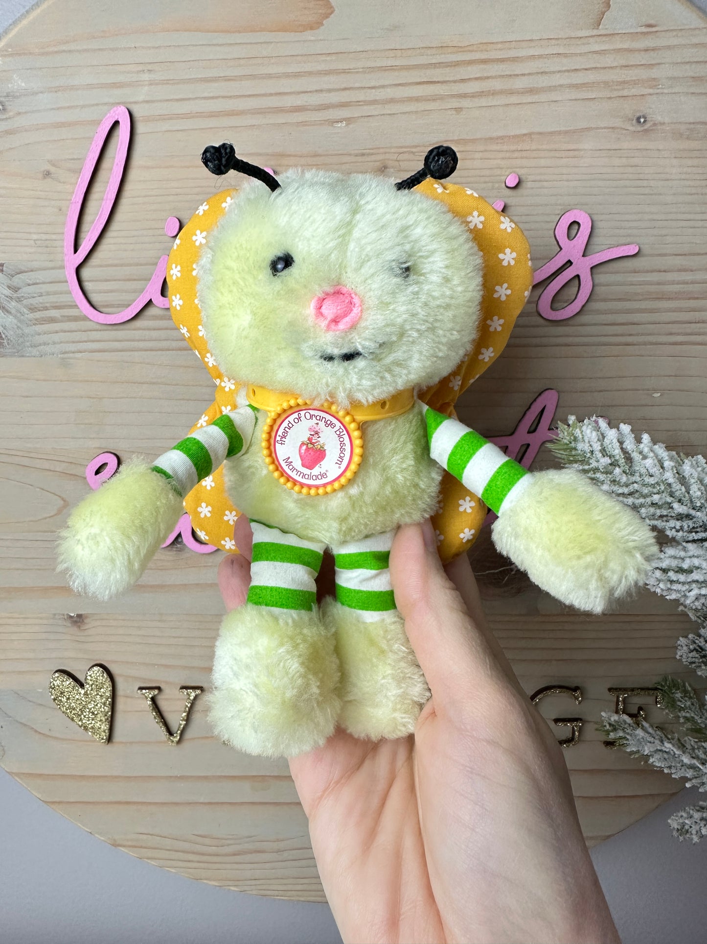 1983 Kenner Strawberry Shortcake Marmalade Plush [RARE]