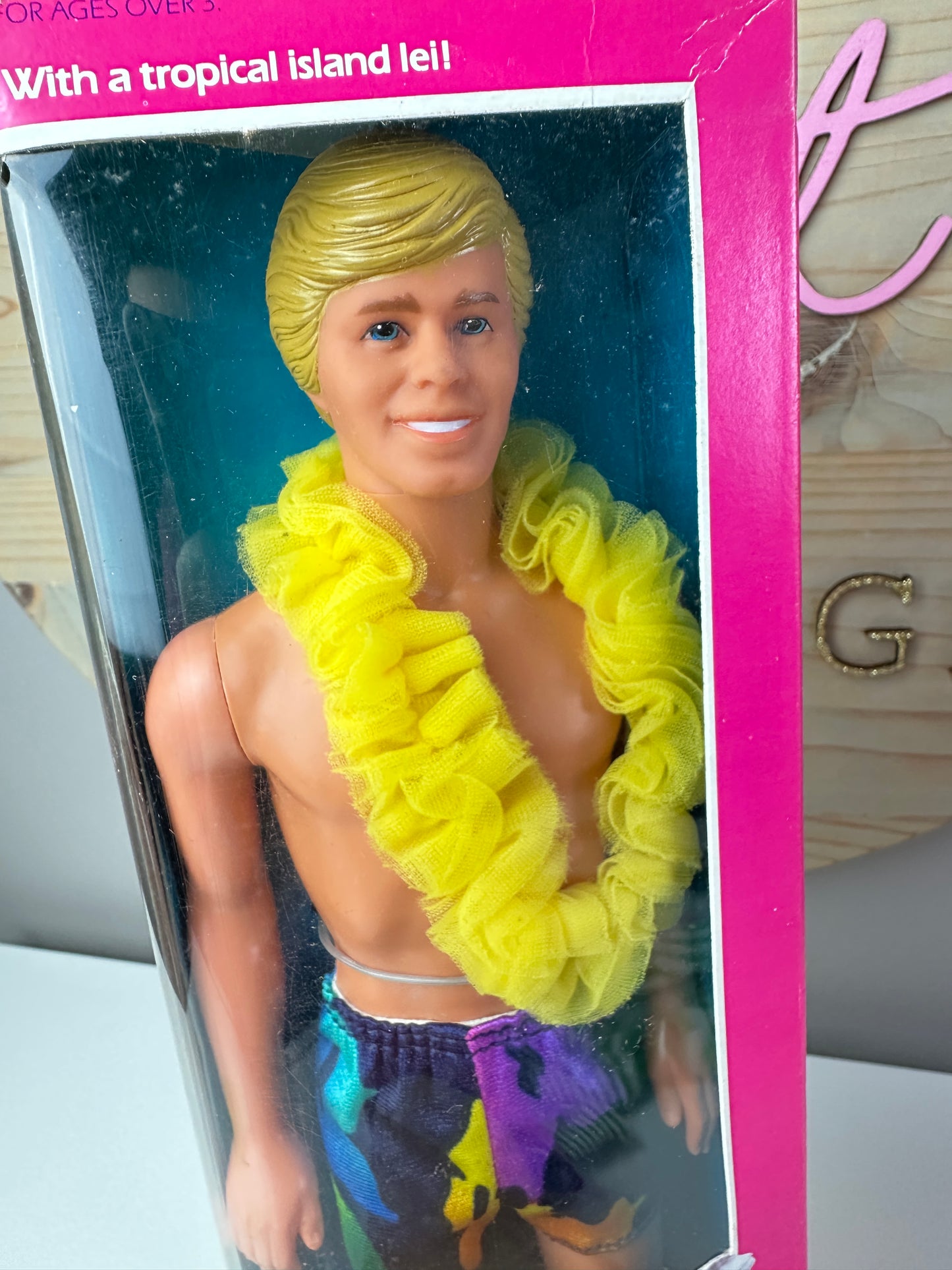 1985 Mattel Tropical Ken Doll NRFB