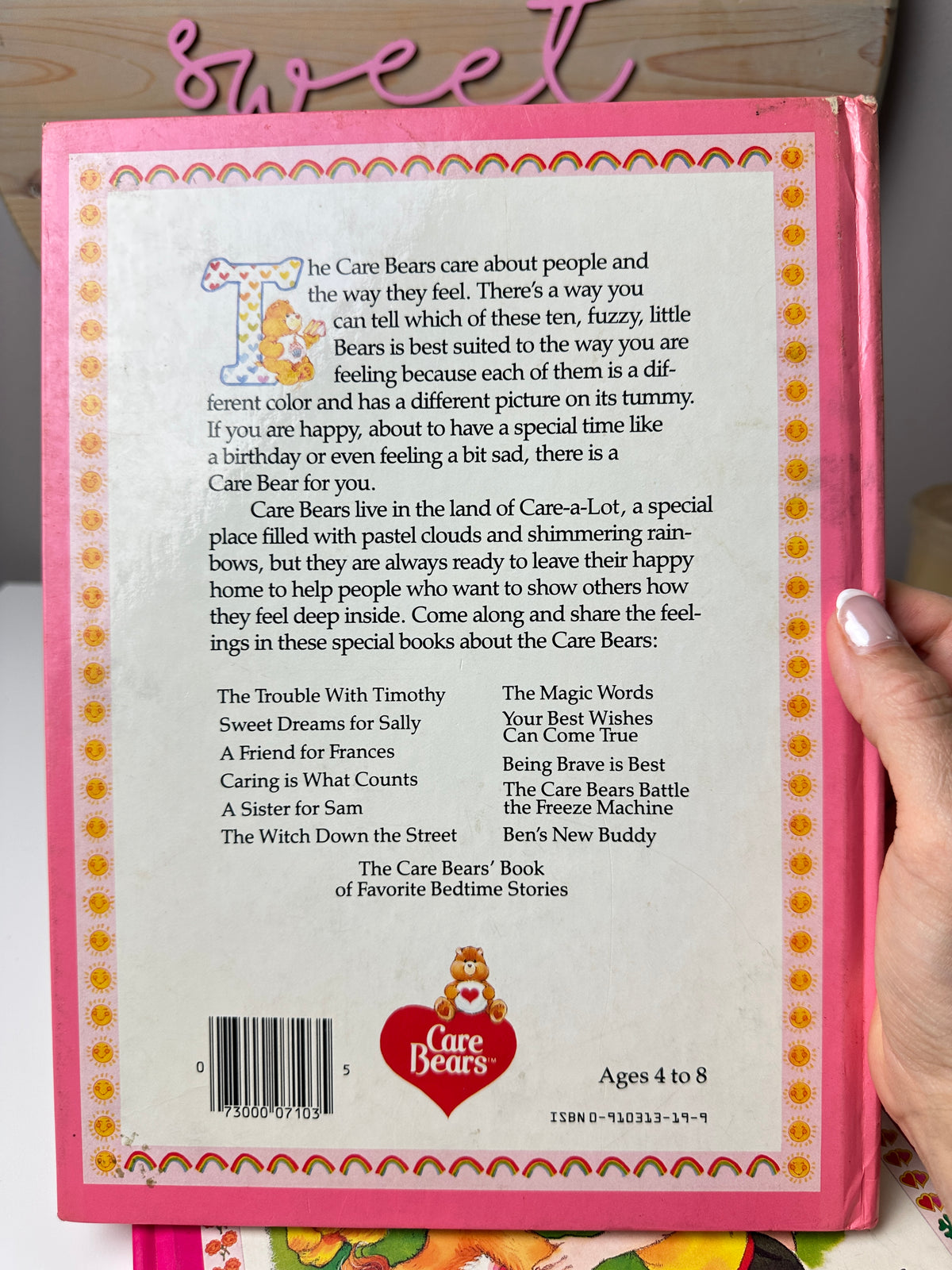 1980s Care Bears Books & Coloring Books Lot