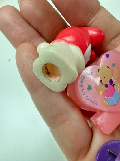 1980s Sanrio Clips and Topper