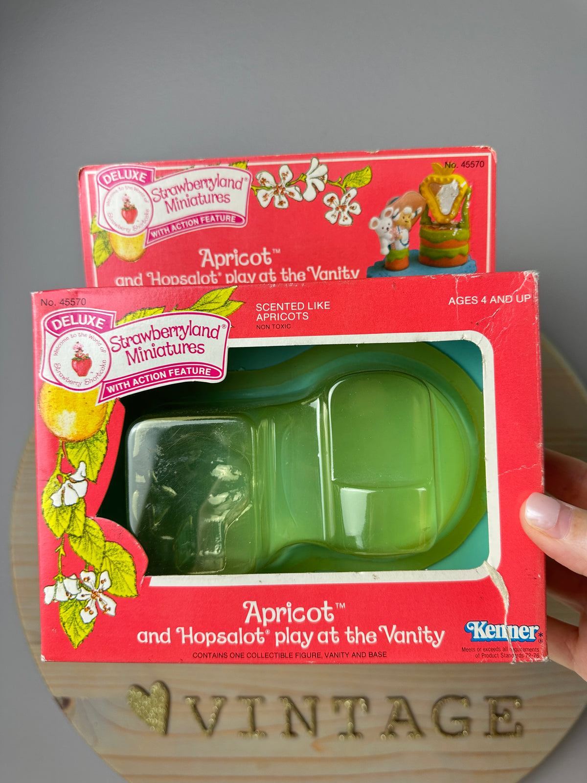 1983 Kenner Strawberry Shortcake Deluxe Miniature Sets [Sold Separately] *Berry Vault^