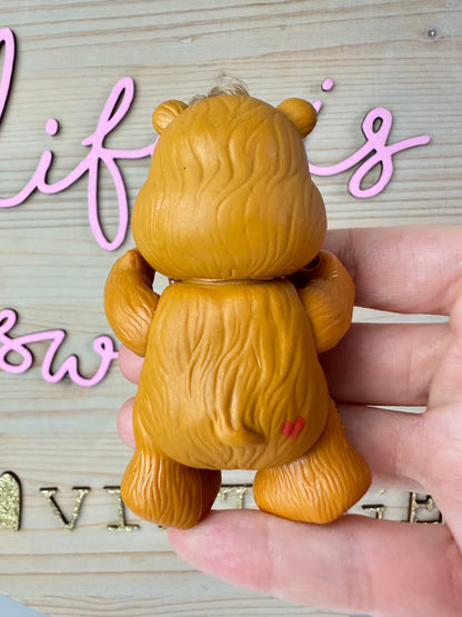 1980s Kenner Care Bear Tenderheart Poseable