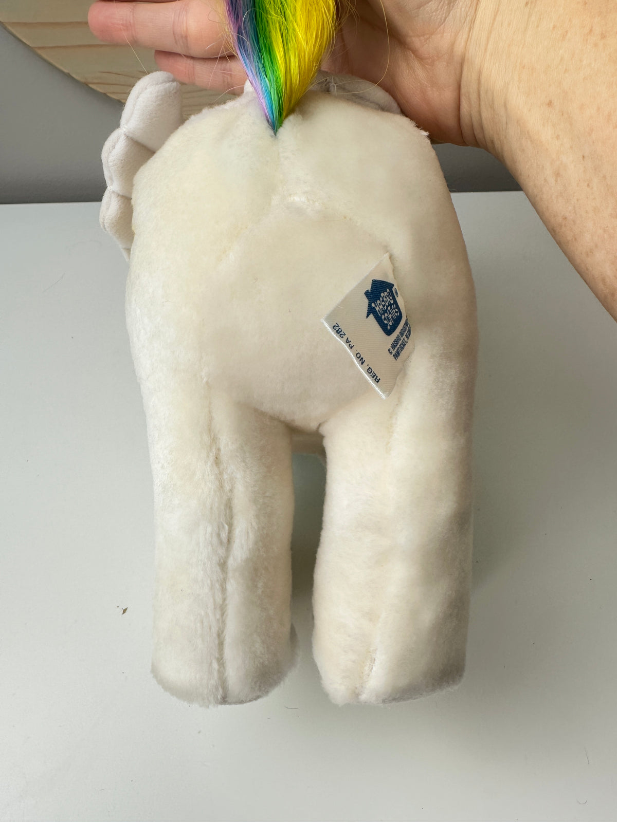 1980s Hasbro Softies G1 My Little Pony Plush Starshine Pegasus