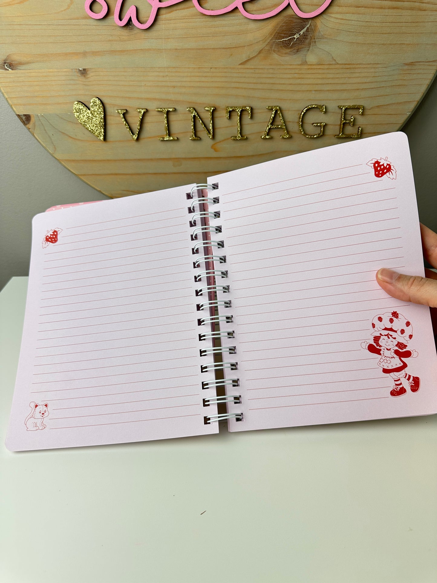 Strawberry Shortcake Berry Dream Diary Notebook [Pipsticks]