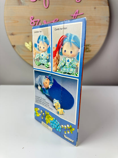 1984 Kenner Strawberry Shortcake Blueberry Muffin Sweet Sleeper Doll NRFB