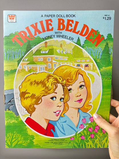 1981 Whitman Trixie Belden Paperdoll Book Unused