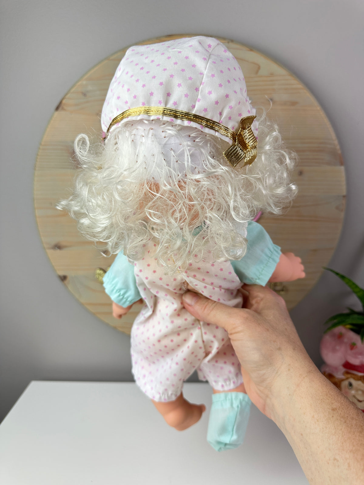 1983 Kenner Strawberry Shortcake Angel Blow Kiss Baby Doll