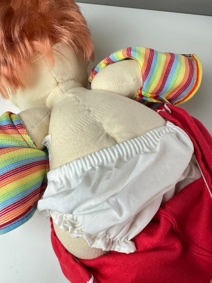 1980s Mattel My Child Doll Green Eyes Red Hair