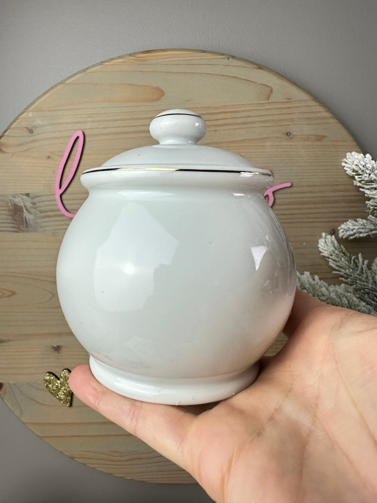 1980s Strawberry Shortcake Designer's Collection Fine Porcelain Sugar