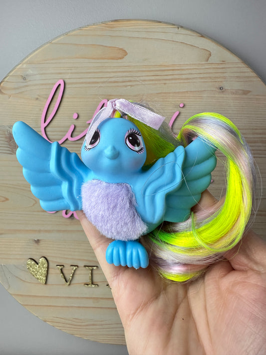 1987 Hasbro Fairy Tails Fuzzy Tummies Bouncy Tails