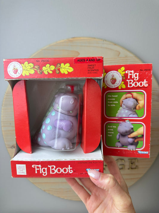 1984 Kenner Figboot Poseable Dinosaur NRFB *Berry Vault*