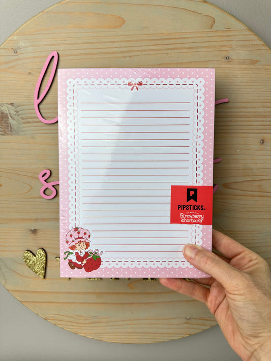 Strawberry Shortcake Berry Pretty Notepad [Pipsticks]