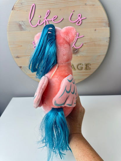 1980s Hasbro Softies G1 My Little Pony Plush Firefly Pegasus