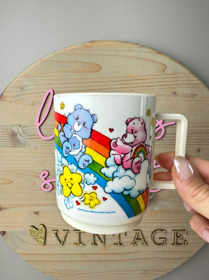 1980 Deka Care Bears Child's Cups x 2