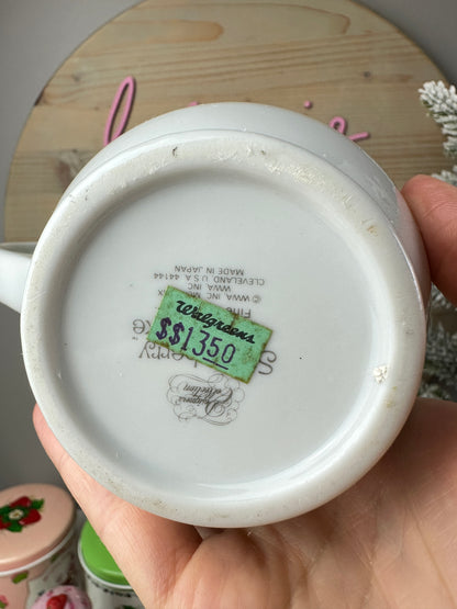 1980s Strawberry Shortcake Designer's Collection Fine Porcelain Creamer