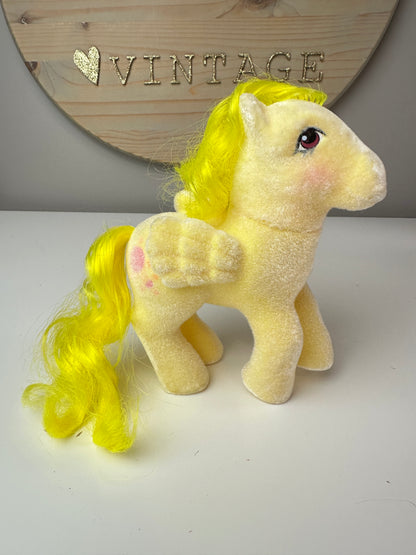 1980s Hasbro My Little Pony So Soft Lofty