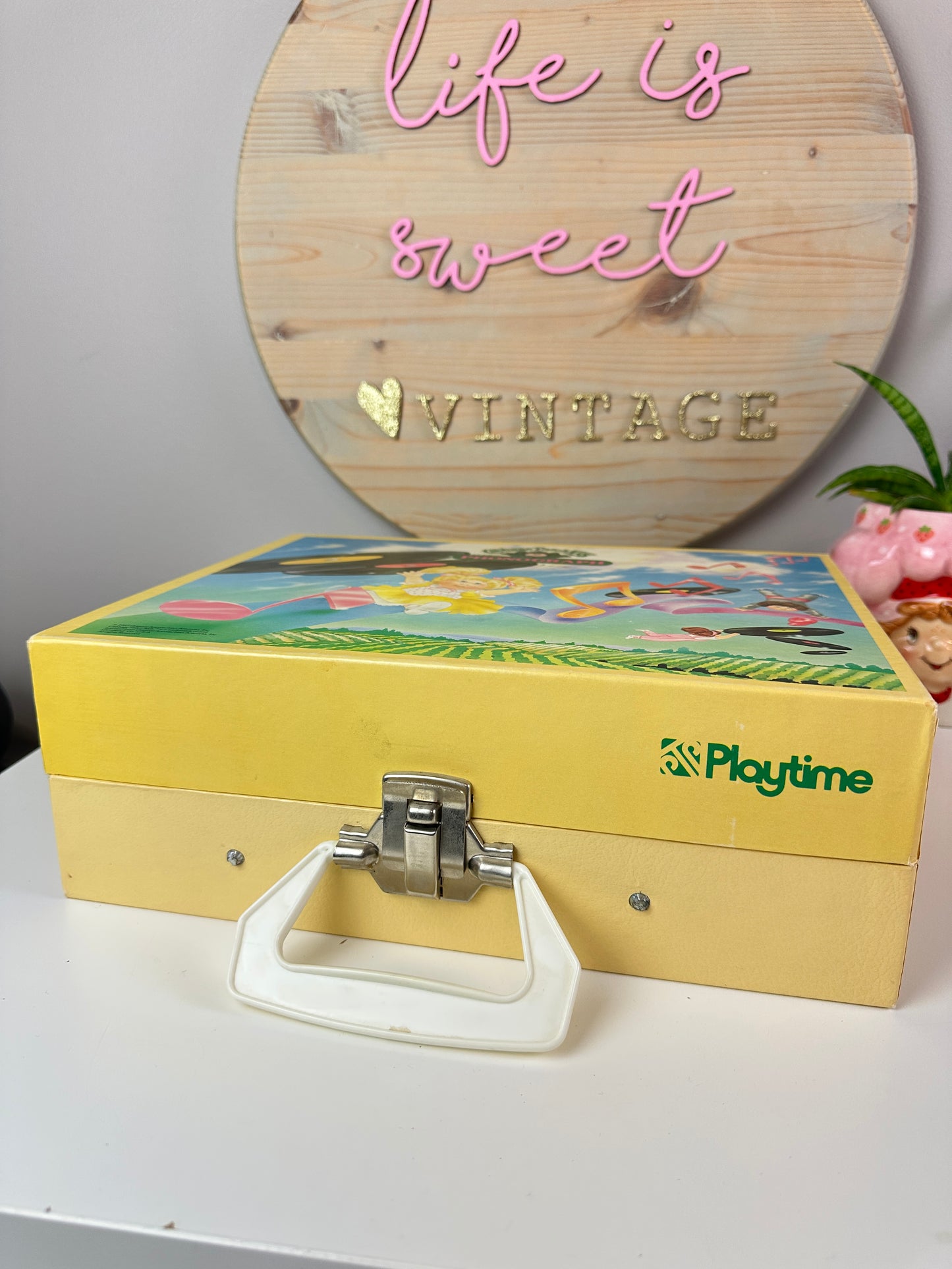 1983 Playtime Cabbage Patch Kids Record Player in Box