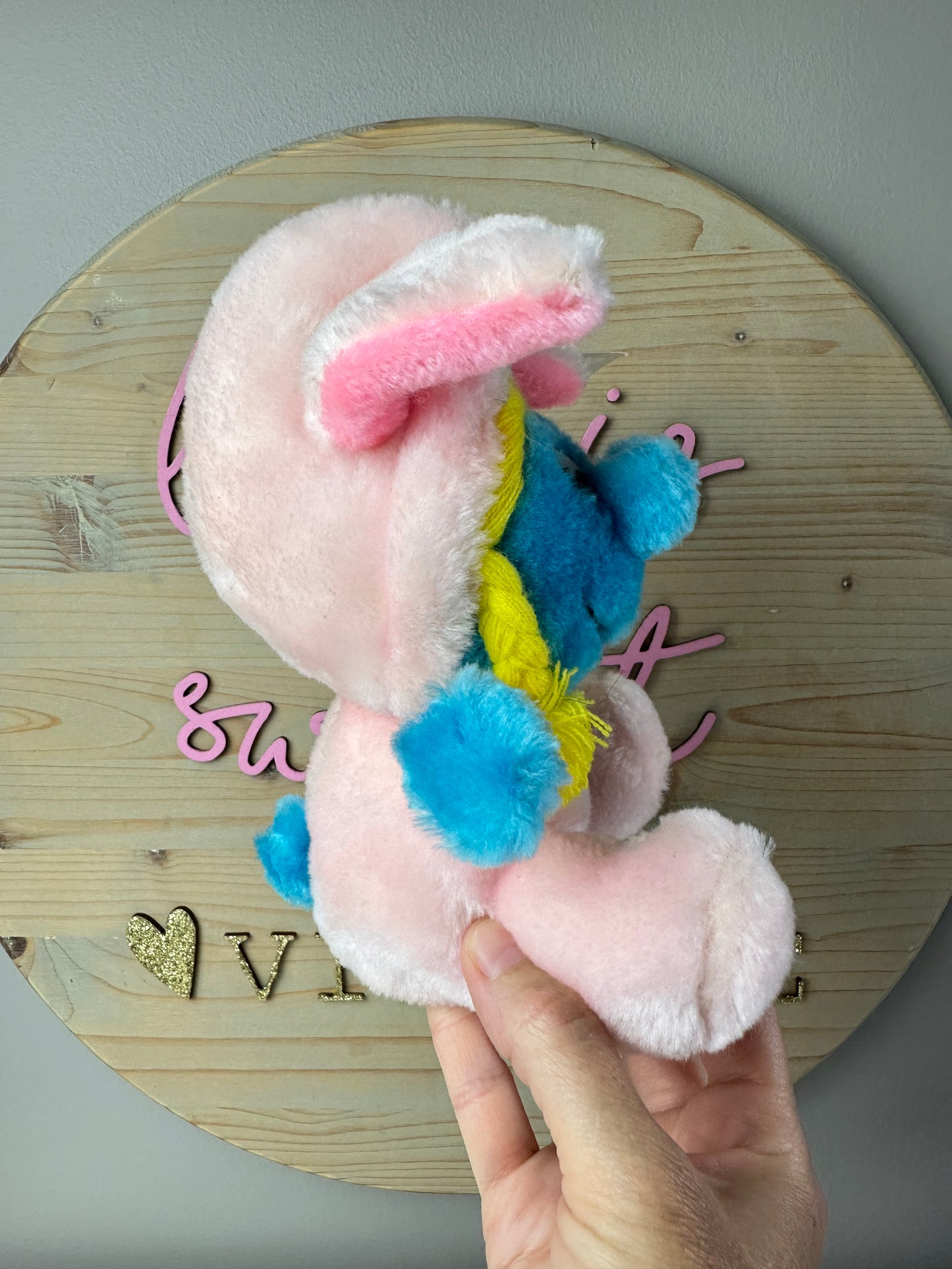 1983 Peyo Wallace Berrie Easter Smurfette Plush Unused