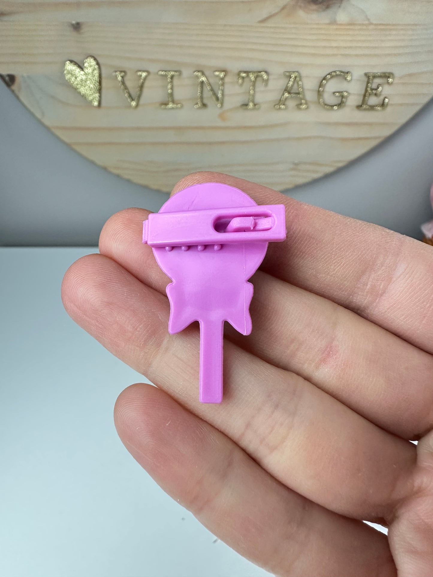 1987 Hasbro G1 My Little Pony Sundae Best Hair Clip Accessory [Swirly Whirly]