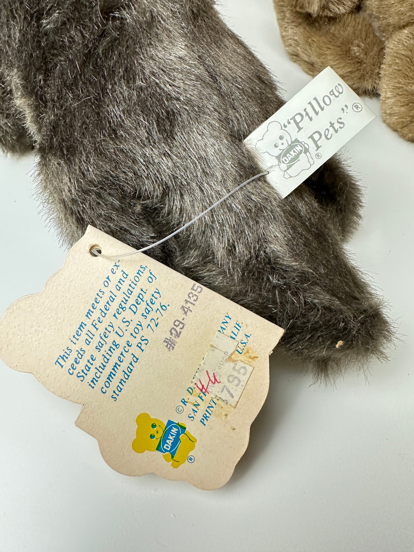 Dakin Bean Bags Seamore Otter with Shell Plush