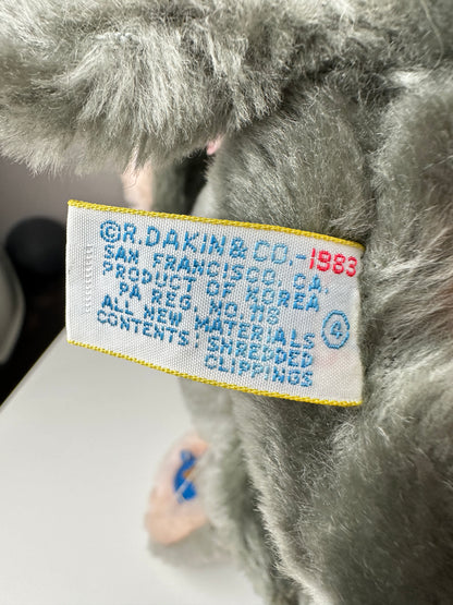 1983 Dakin City Mouse & Country Mouse Hugging Plush Set with Tags