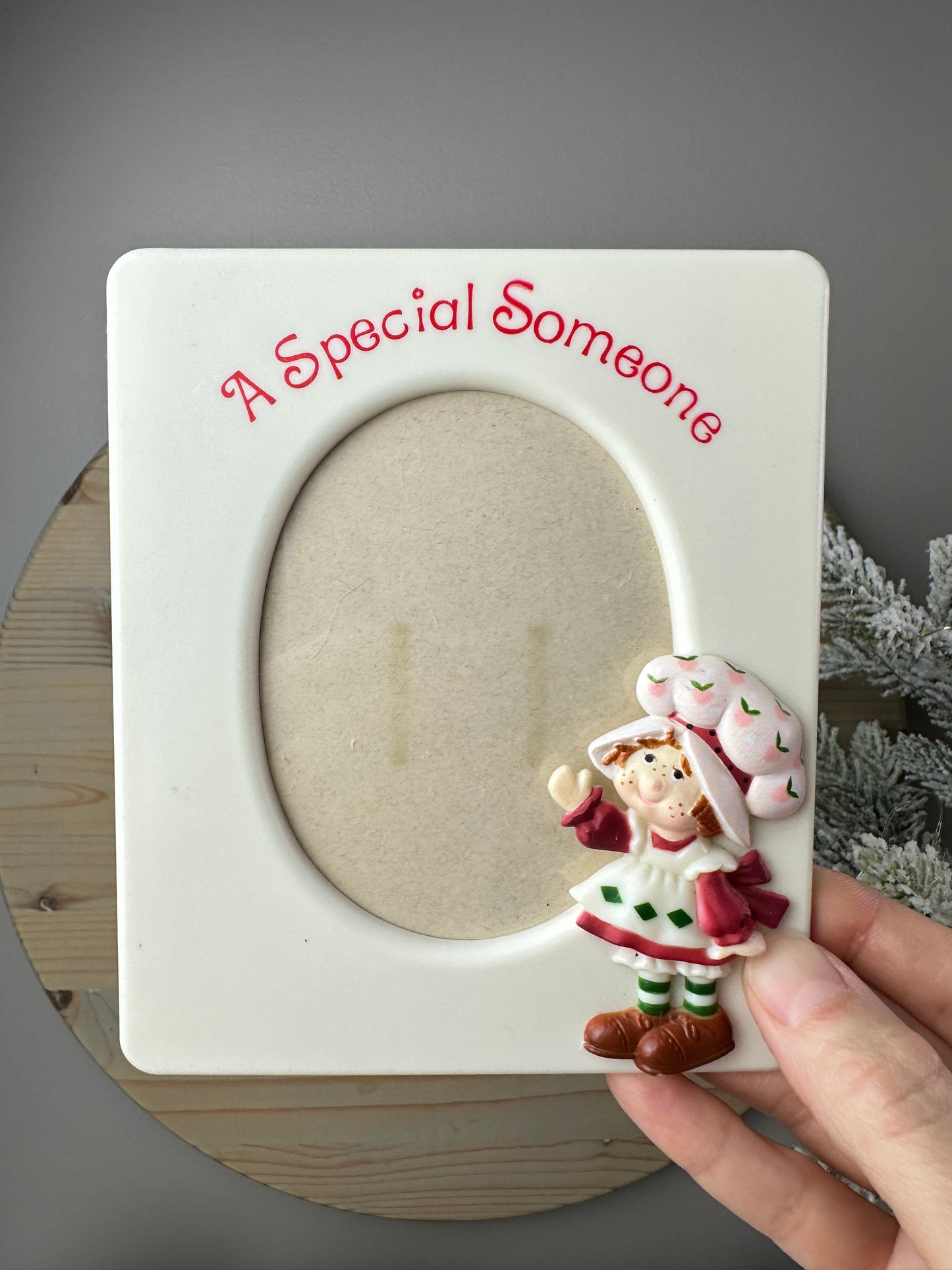 1980s Designer's Collection Strawberry Shortcake Picture Frame