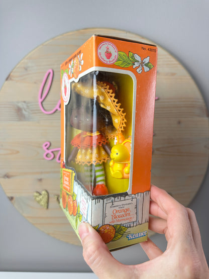 1982 Kenner Strawberry Shortcake Orange Blossom with Marmalade Doll NRFB Sealed
