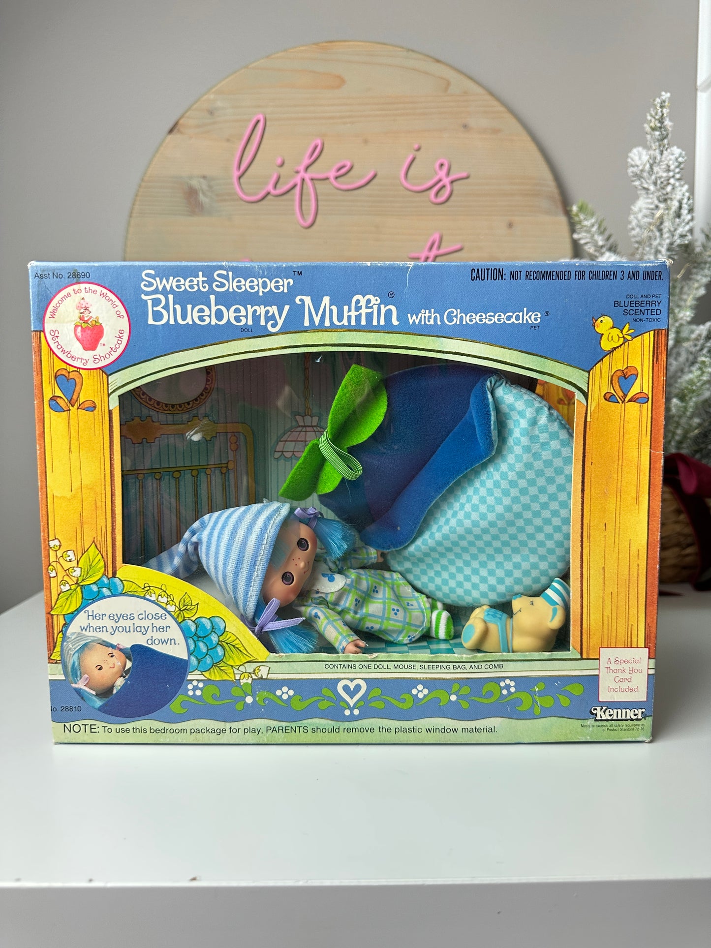 1984 Kenner Strawberry Shortcake Sweet Sleeper Dolls NRFB MIB [Sold Separately]