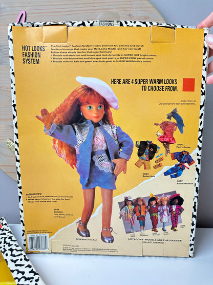 1980s Mattel Hot Looks Doll Outfits NRFB [Lot of 2]