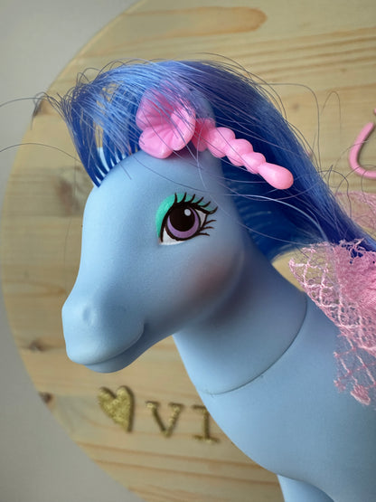 1980s Hasbro My Little Pony Sweetheart Sister Flowerburst with Accessories
