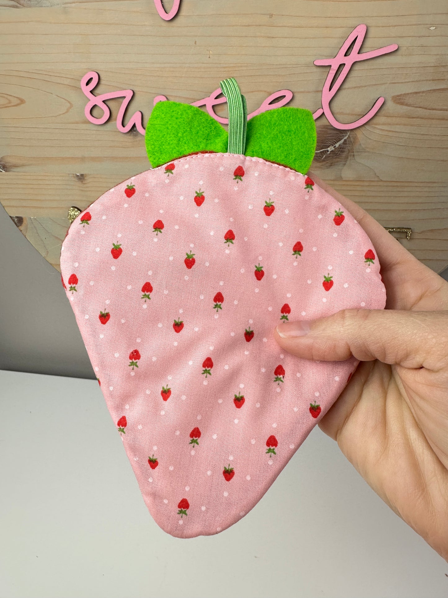 1984 Kenner Strawberry Shortcake with Custard Sweet Sleeper Doll with Sleeping Bag