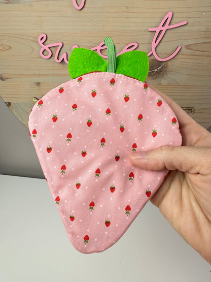 1984 Kenner Strawberry Shortcake with Custard Sweet Sleeper Doll with Sleeping Bag