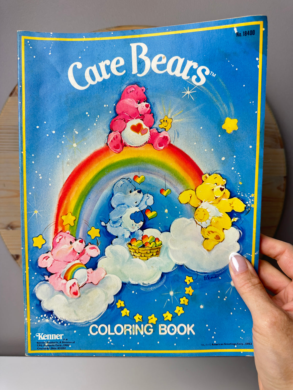 1980s Care Bears Books & Coloring Books Lot