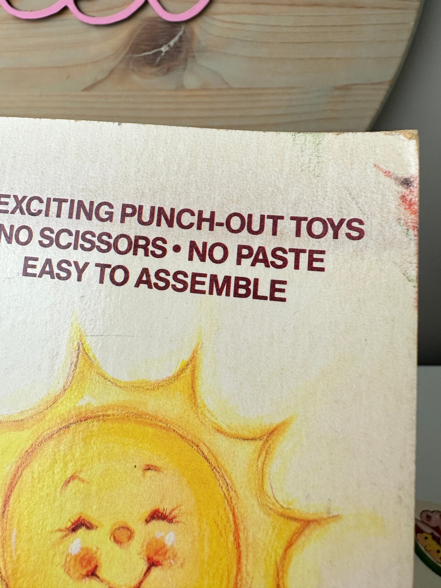 1980 Random House AGC Strawberry Shortcake Toy Book [Unused]