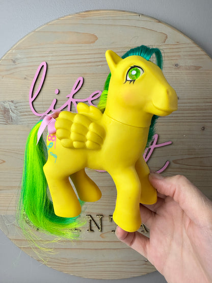 1980s Hasbro My Little Pony Twinkle Eye Masquerade with Ribbon