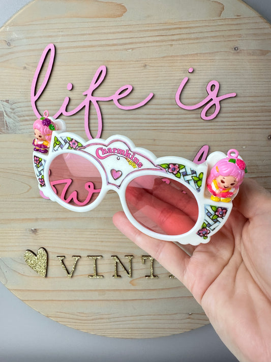 1980s Hasbro Charmkins Honey Bunch & Sunny Bunch Sunglasses [SCENTED]