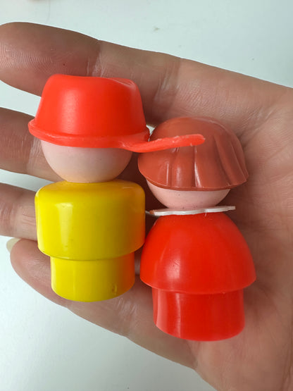1980s Fisher Price Little People [Lot of 2]