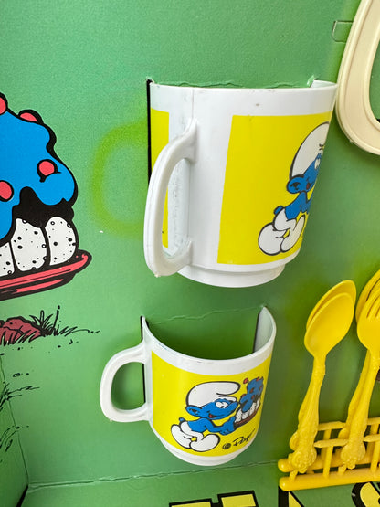 1983 Smurfs Smurfette Tea Service MIB