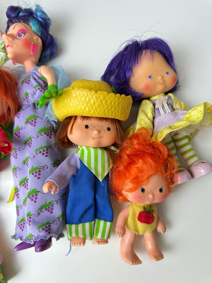 1980s Kenner Strawberry Shortcake Doll Lot