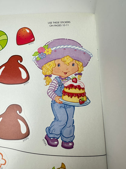 2003 TCFC Grosset & Dunlap Strawberry Shortcake Sticker Stories Book [Unused]