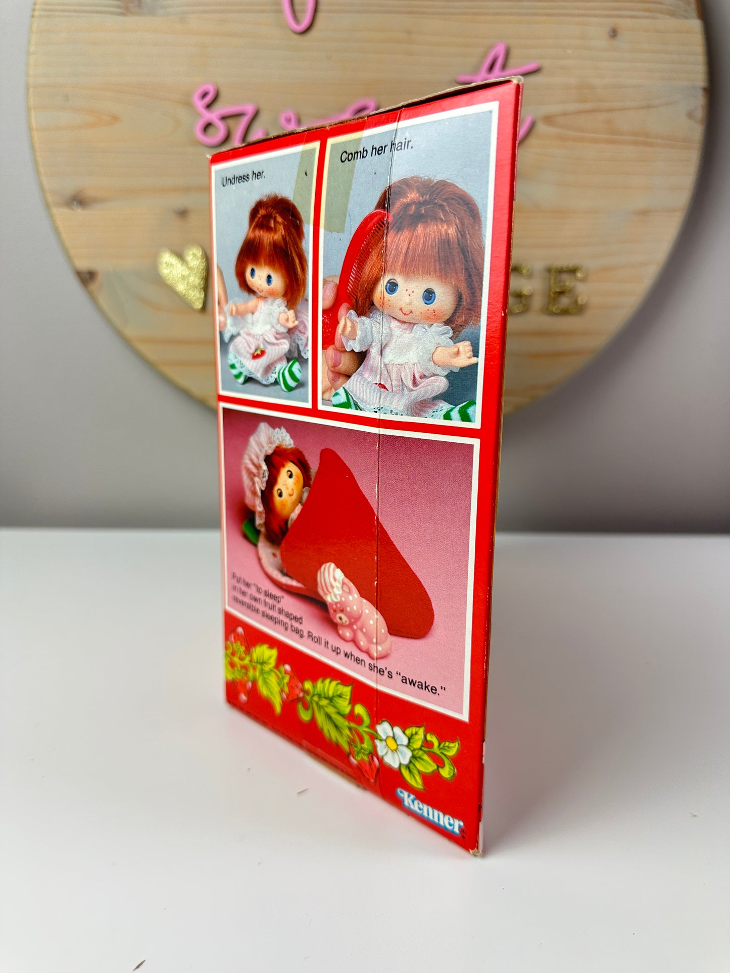 1984 Kenner Strawberry Shortcake Sweet Sleeper Doll NRFB