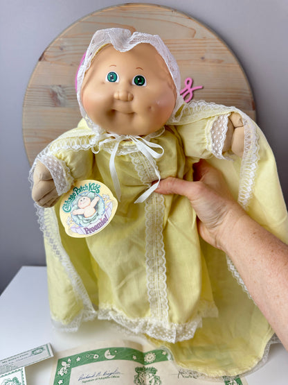 1980s Coleco Cabbage Patch Preemie Girl & Paperwork [Lolita Cornelia]