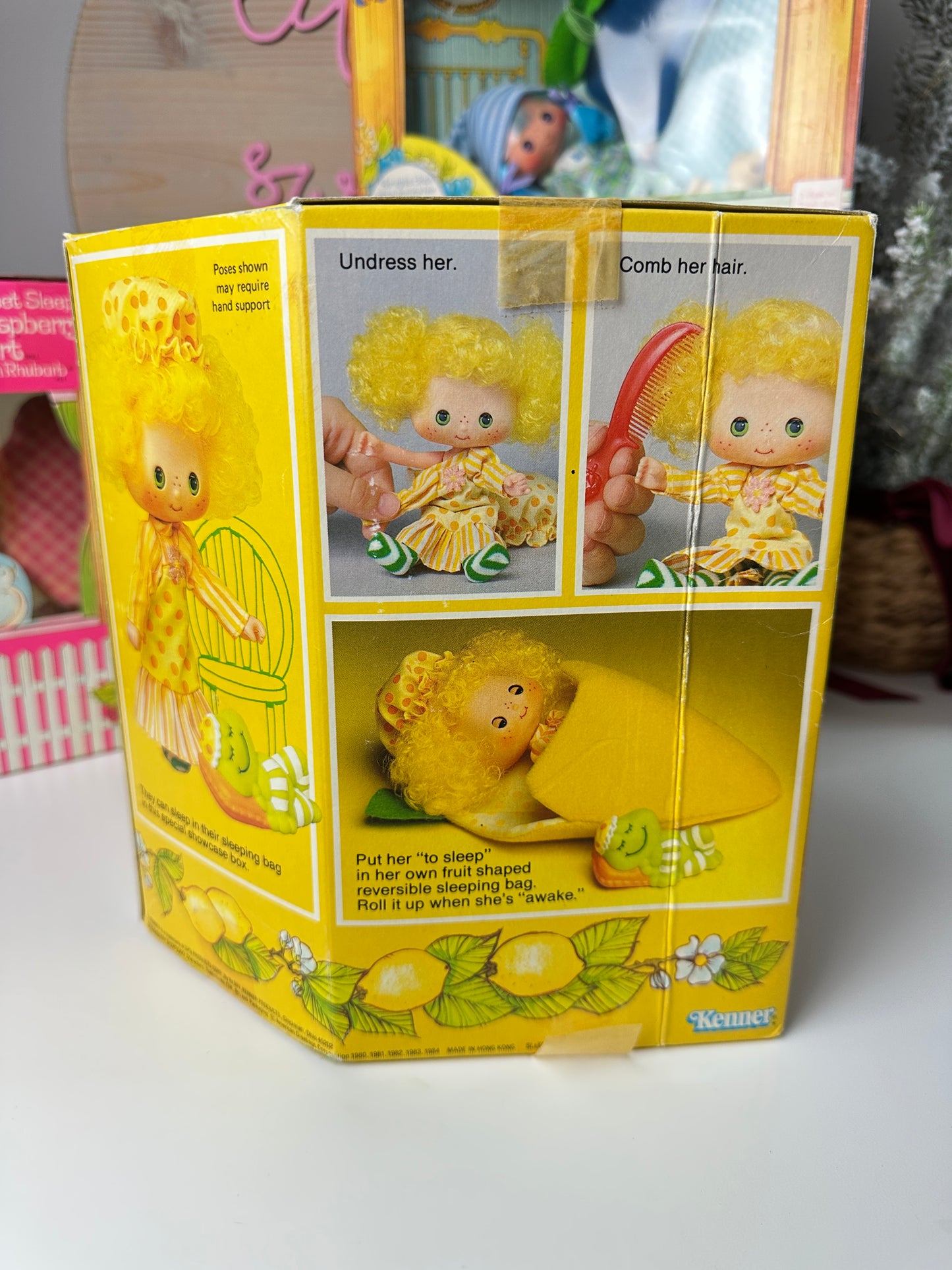 1984 Kenner Strawberry Shortcake Sweet Sleeper Dolls NRFB MIB [Sold Separately]